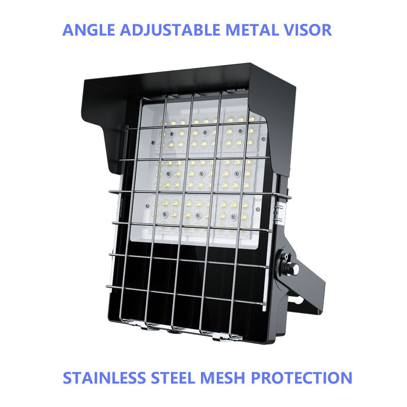 Lumtrix 150W/25500lm 4000K Outdoor LED Flood Light for Car Parks and Yards