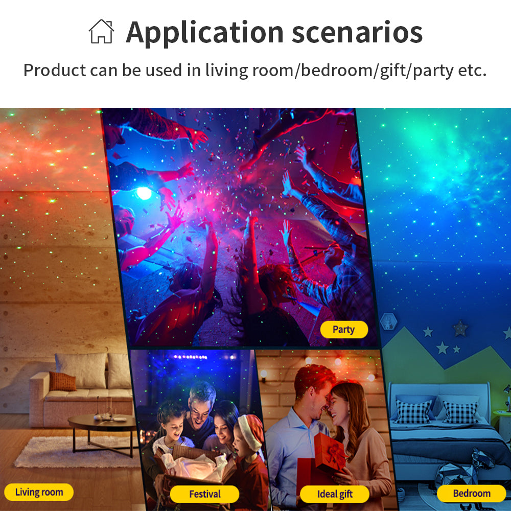UFO Starlight ambient lamp : Starry Night Family Light Show