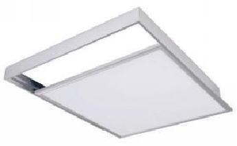 Surface mounting Frame, white, for 620*620 panel light, screw free