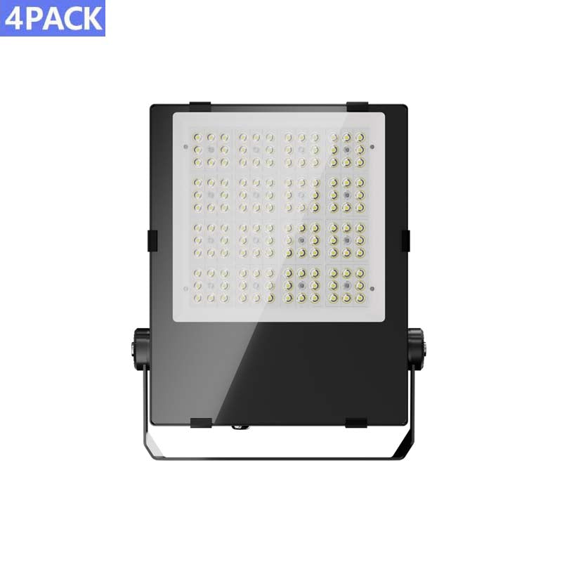Lumtrix LED Flood Light,4pack,200W,34000lm,Sosen Driver, AC120V, Adjustable Bracket