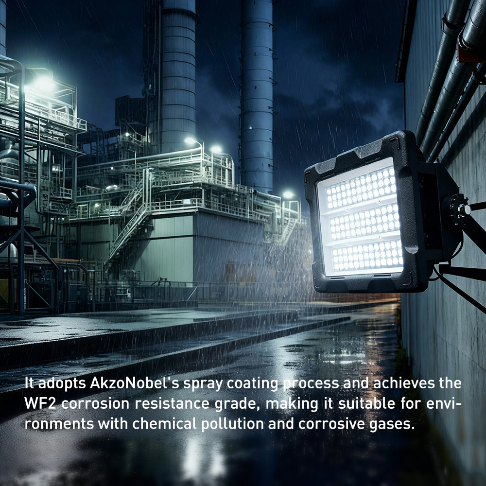 Corrosion-Resistant Waterproof IP66 Outdoor LED Flood Light, 200W