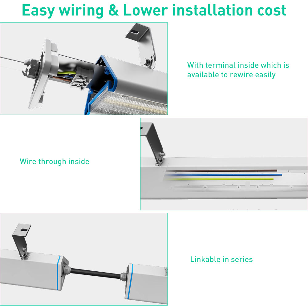 Linear Highbay Light IP66 LED Waterproof 100W