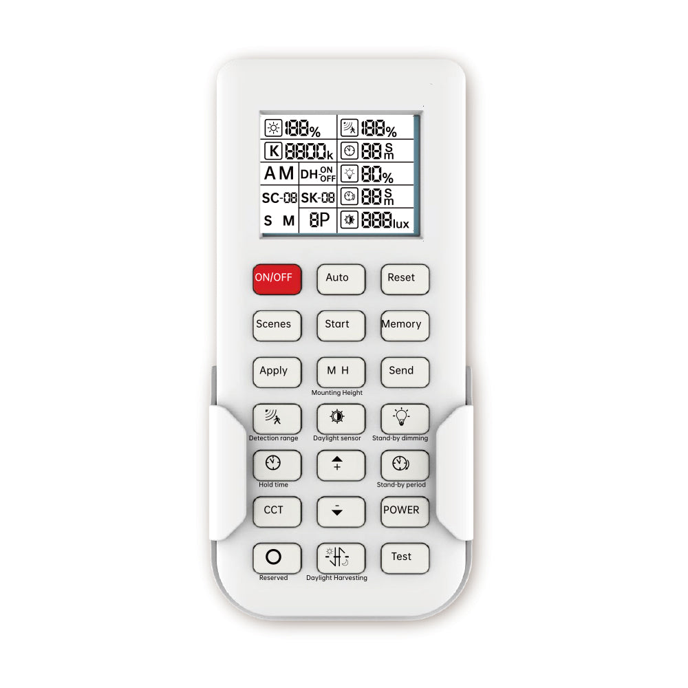 Contoller Remote Remote Contoller for motion sensor ( Microwave&PIR), with screen(RC100 ...