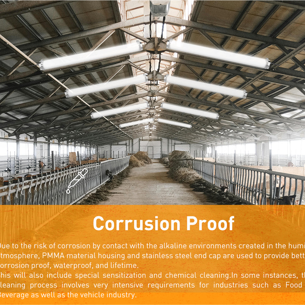 Special Environment Chicken House Triple-Proof Lighting Fixture, 60W