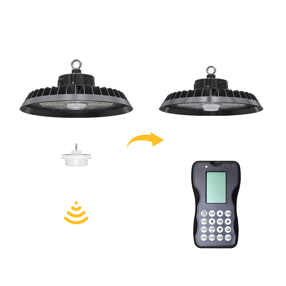 High Bay Light 200W with Motion Sensor,30000lumens,4000K,5000k