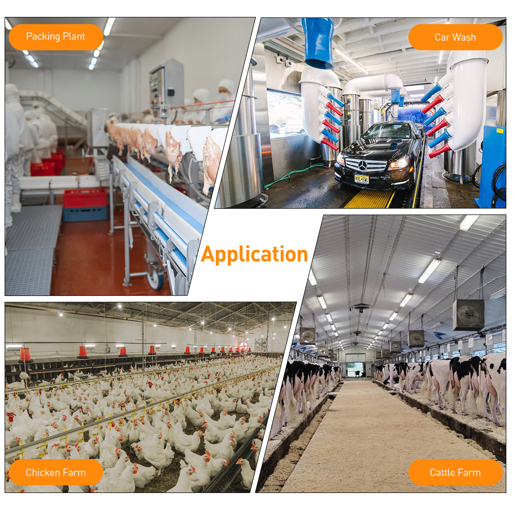 Special Environment Chicken House Triple-Proof Lighting Fixture, 60W