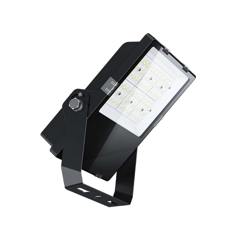 Slim G3 100W 16000LM LED Flood Light, Sosen Driver, Outdoor Industrial Lighting, 4000K, Adjustable Bracket