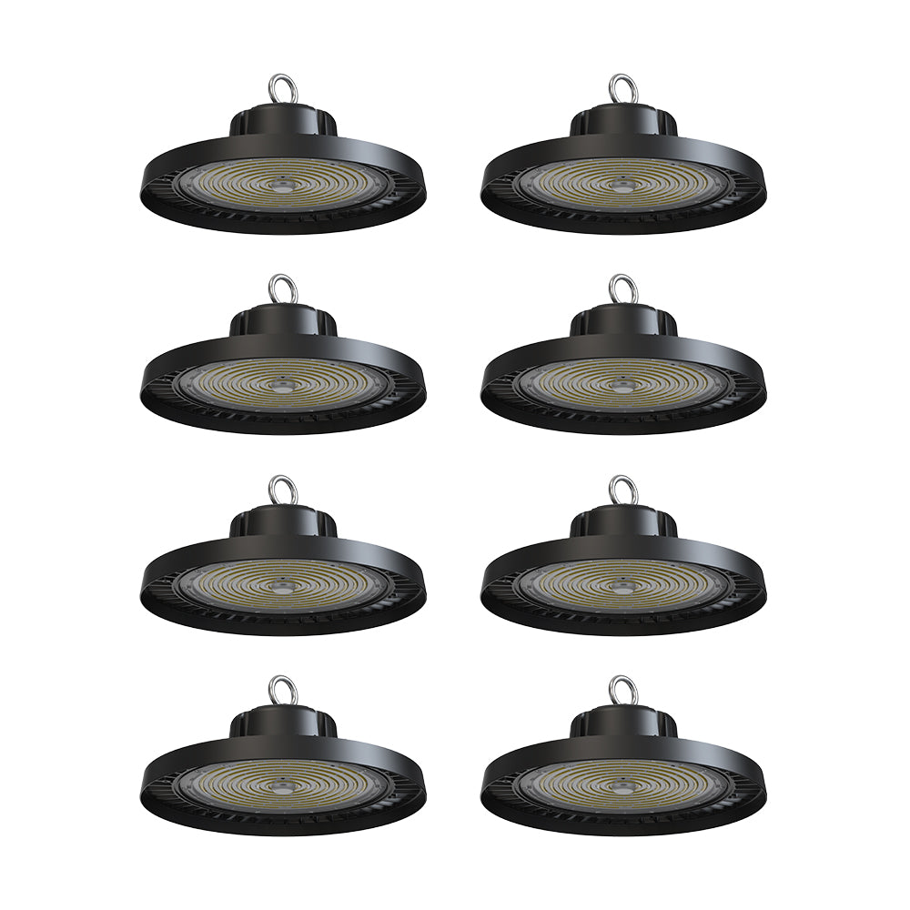 100W UFO LED High Bay Lighting, Bulk Price Available，5000K，15000LM, 5Y Warranty, Professional Industrial Workshop Lamp